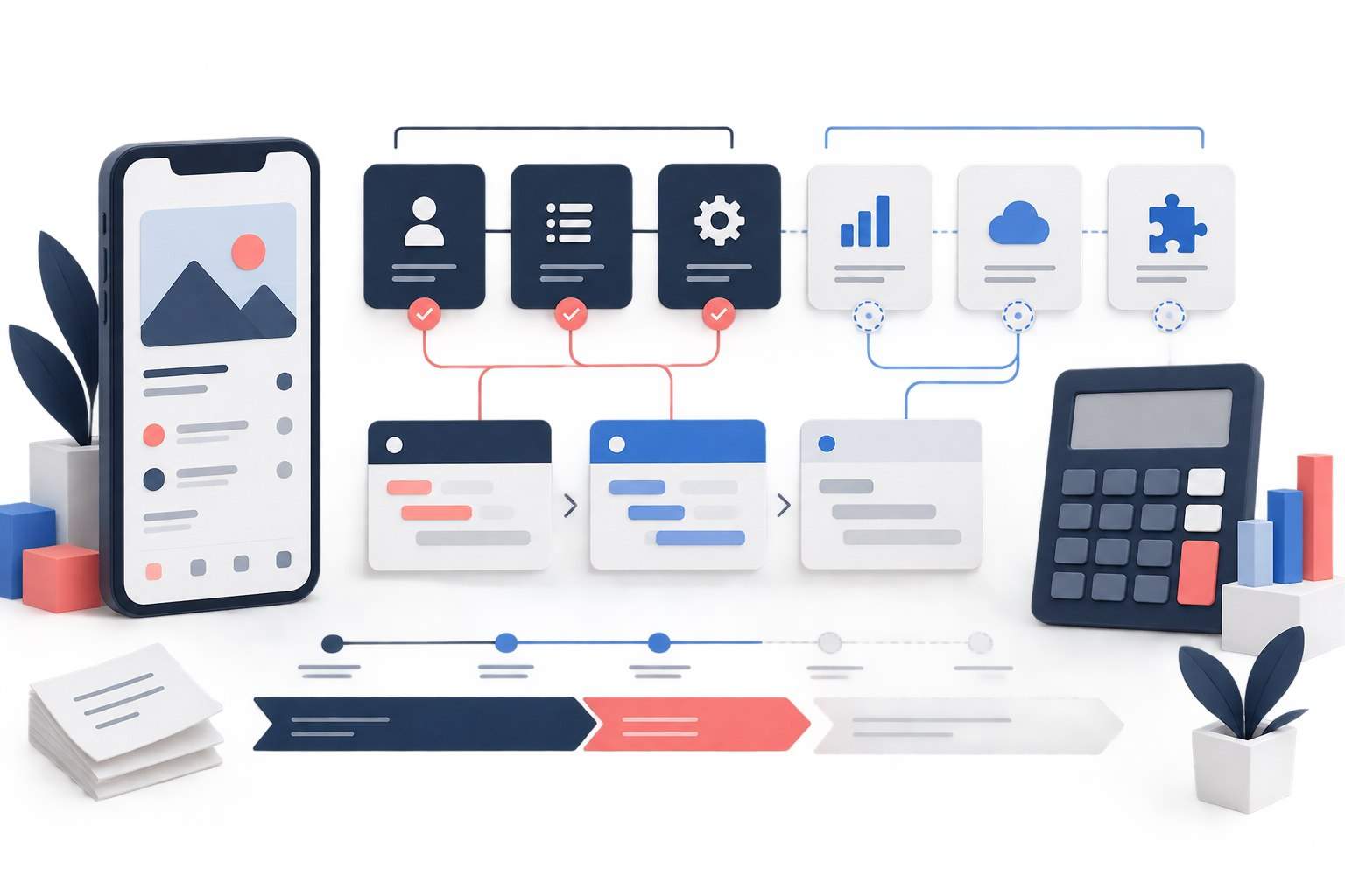 Transparente Planung von App-Funktionen, Schnittstellen und Projektumfang