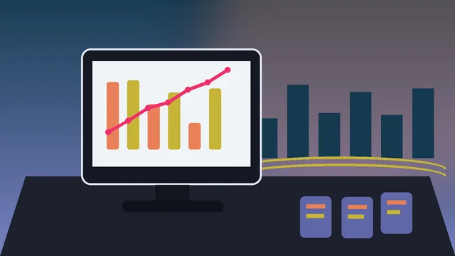 Individuelle SEO-Illustration für Unternehmen in Bonn mit Rhein und Bonner Stadtsilhouette und Analyse-Dashboard