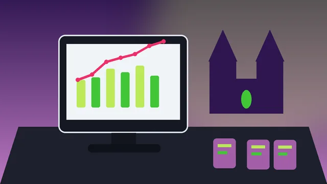 Individuelle SEO-Illustration für Unternehmen in Worms mit Kaiserdom und Rhein und Analyse-Dashboard