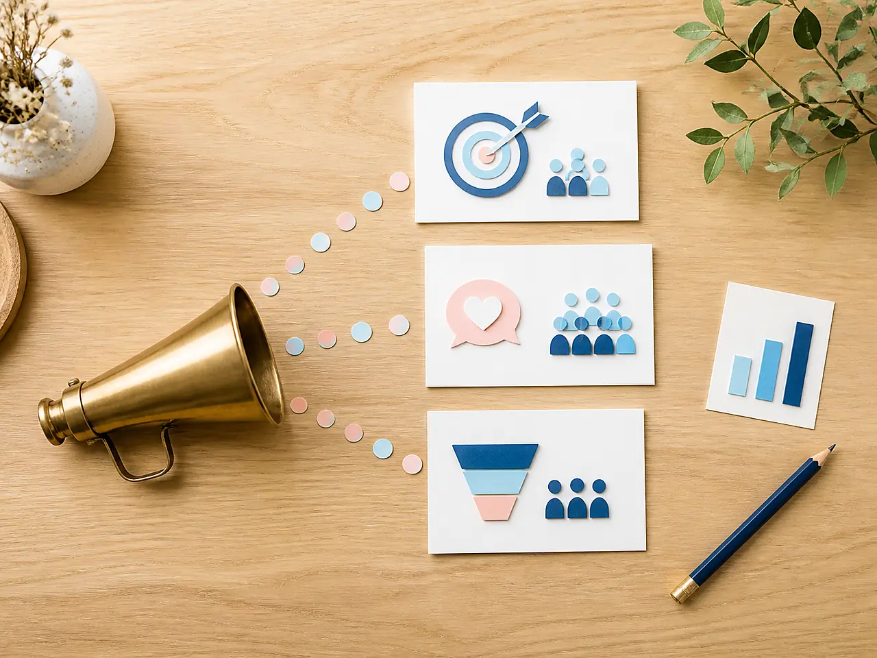 Planung von Google-Ads- und Social-Media-Kampagnen mit Landingpages und Messkonzept