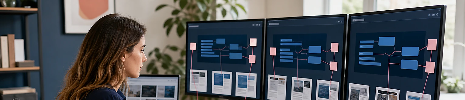 Analystin dokumentiert Quellenlinks und zitierte Zielseiten aus mehreren KI-Antwortsystemen