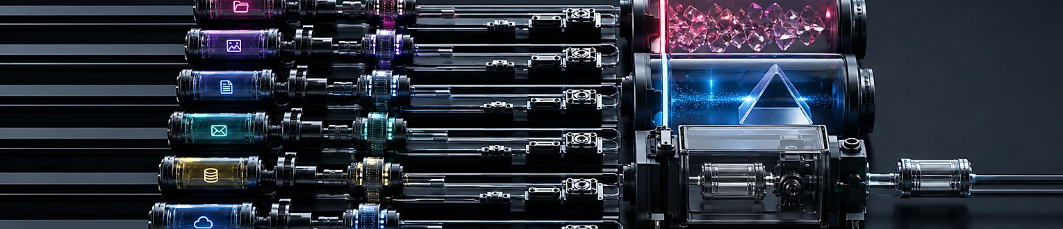 Mehrere Datenklassen durchlaufen eigene Aufbewahrungsstrecken bis zur Löschung oder Anonymisierung, während eine begründete Ausnahme gesperrt bleibt