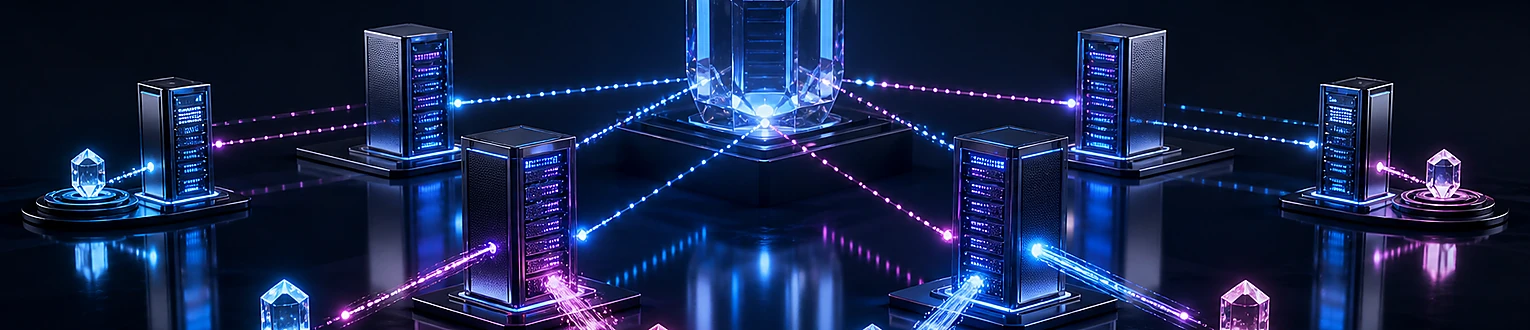 Verteilte Edge-Server liefern nahen Standortkristallen gecachte Inhalte und verbinden dynamische Anfragen mit dem geschützten Origin