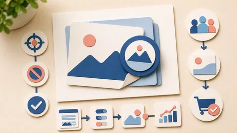 Helle Papercraft-Illustration zum Ratgeber Bild-Assets einsetzen